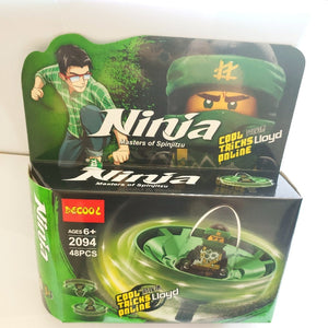 LEGO Spinning ninjago of ninja 2018 movie Gyros Zane Cole Action Figures Building Toys for lego for minifigure