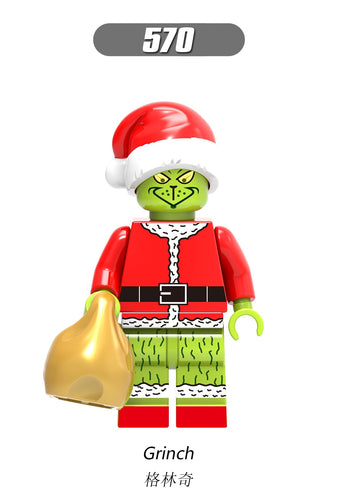 LEGO Grinch Merry Christmas Legoing Super Hero Batman Movie Series Action Figure