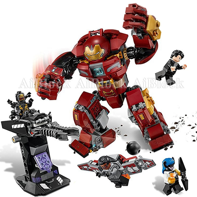 LEGO Ironman Hulkbuster Smash-U Building Blocks Iron Man 76104  Marvel Super Heroes Avengers Infinity War Toy