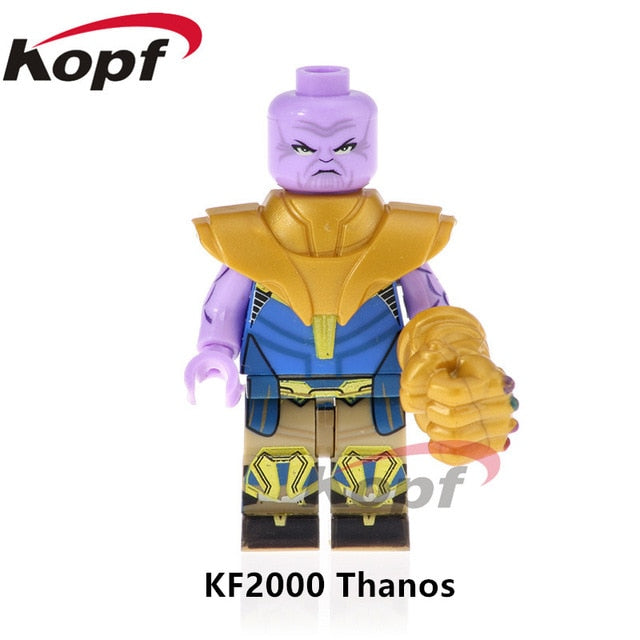 LEGO Super Heroes Deadpool 2 Infinity War Thanos Captain America Batman Spiderman Outrider