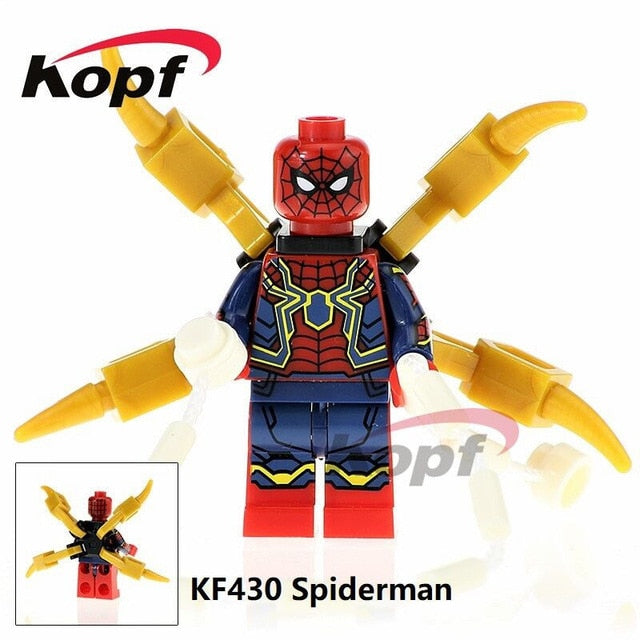 LEGO Super Heroes Deadpool 2 Infinity War Thanos Captain America Batman Spiderman Outrider