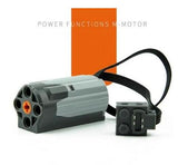 Motor Technic Series 8883 8881 8882 Train Remote Control Battery Box Switch LED Light Power Functions With Legoinglys