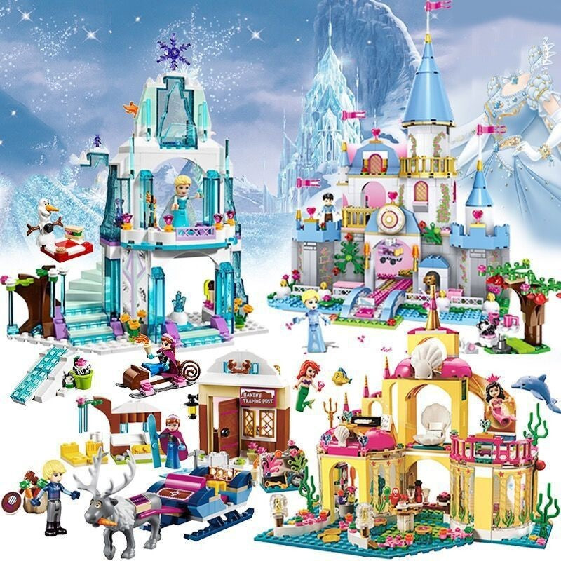 LEGO 316pcs Princess Serie Elsa Magical Ice Castle Set