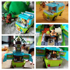 LEGO Scooby Doo Mystery Machine Bu DIY Blocks Toys