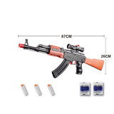 AK 47 Toy Gun Pistol Gun 400 Pcs Water Absorb Bullet 3 Pcs Soft Bullet Soft Foam Bullet Orbeez Water Gun Airgun Toys For Kids