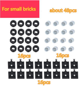 LEGO DIY Car Wheels /Figures/Window For Classic Blocks  100g /Pack Complement Blocks Educational Toy