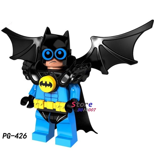 LEGO DC Vacation Batman Set Alfred Jor-El Batgirl Wonder Twins Nightwing Robin Penguin Figure