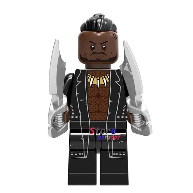 LEGO Marvel Avengers Infinity War Black Panther Erik Killmonger Shuri W'Kabi Man-Ape M'Baku