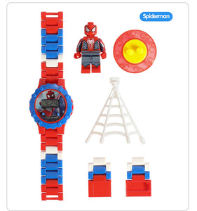 LEGO Super Hero Watch Building blocks Ninjagoed Marveling Avengers Figures Bricks Toys