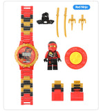 LEGO Super Hero Watch Building blocks Ninjagoed Marveling Avengers Figures Bricks Toys