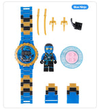 LEGO Super Hero Watch Building blocks Ninjagoed Marveling Avengers Figures Bricks Toys