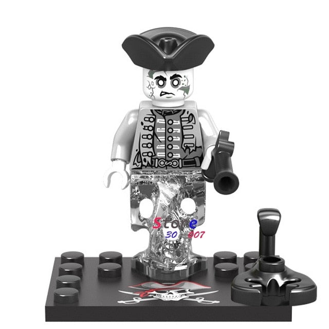 LEGO Captain Pirates of The Caribbean Jack Sparrow Classic movie figure