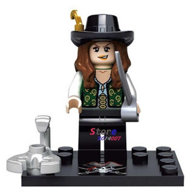 LEGO Captain Pirates of The Caribbean Jack Sparrow Classic movie figure