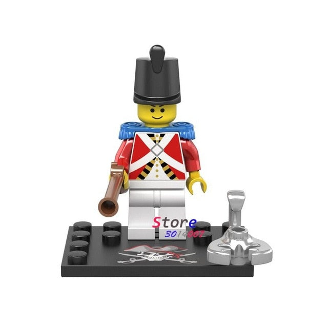 LEGO Captain Pirates of The Caribbean Jack Sparrow Classic movie figure