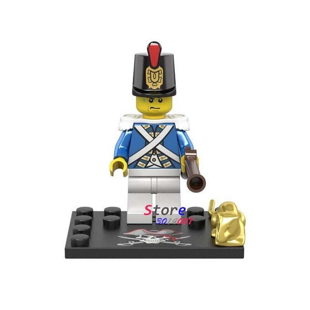 LEGO Captain Pirates of The Caribbean Jack Sparrow Classic movie figure