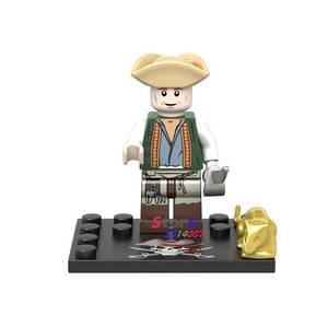 LEGO Captain Pirates of The Caribbean Jack Sparrow Classic movie figure