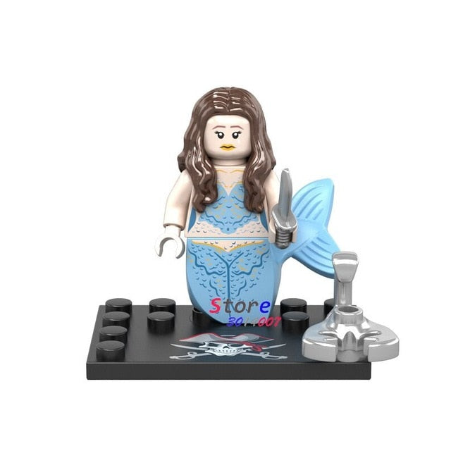 LEGO Captain Pirates of The Caribbean Jack Sparrow Classic movie figure