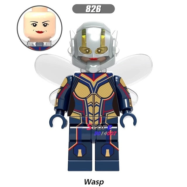 LEGO Avengers Infinity War Thor AntMan Winter Soldier Bruce Banner Scarlet Witch