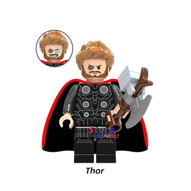 LEGO Avengers Infinity War Thor AntMan Winter Soldier Bruce Banner Scarlet Witch