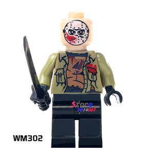 LEGO The Horror Theme Movie Hockey Guy Hockey Mask Hunter-Black Friday Jason Scream Killer