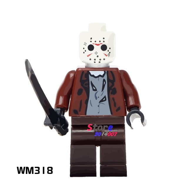 LEGO The Horror Theme Movie Hockey Guy Hockey Mask Hunter-Black Friday Jason Scream Killer