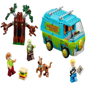 LEGO Scooby Doo Mystery Machine Bu DIY Blocks Toys