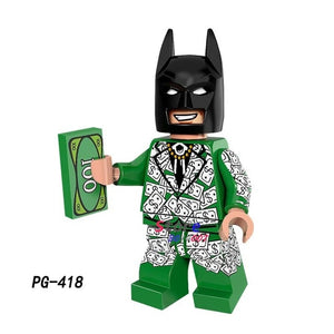 LEGO Master Batman Figure Crazy Quilt Master Batman Cacique Killer Moth Arrow Alfred marvel