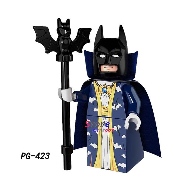 LEGO Master Batman Figure Crazy Quilt Master Batman Cacique Killer Moth Arrow Alfred marvel