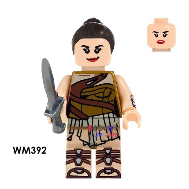 LEGO marvel Avengers Wonder Woman Figures Heimdallr Thor Lady Loki Knight Batman Scarlet Witch building block toy for children