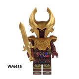 LEGO marvel Avengers Wonder Woman Figures Heimdallr Thor Lady Loki Knight Batman Scarlet Witch building block toy for children