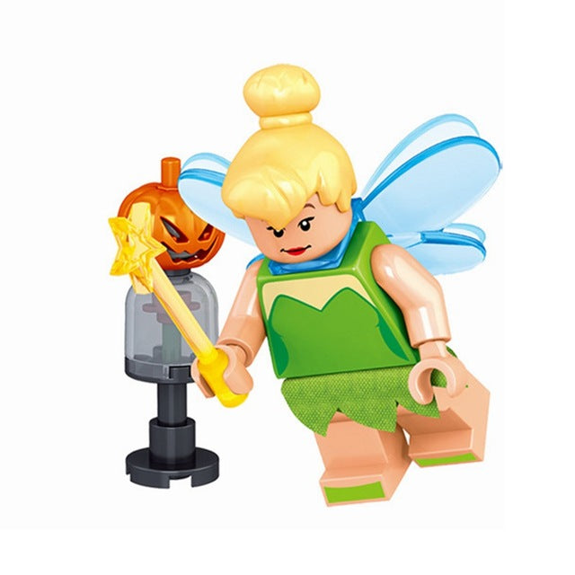 LEGO Cartoon Minnie Donald Duck Daisy Tinker Bell Joker