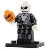 LEGO Halloween Figure PG8080 Skeleton Jack Witch Zombie Ghosts Pumpkin Man Werewolf Legoingly Vampire Count Queen Building Blocks