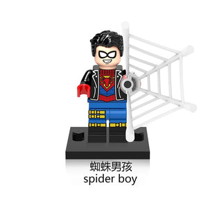 LEGO Spiderman Super Heroes Thor Iron Man Loki Deadpool Venom Spider Gwen man batman Avengers