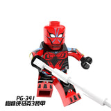 LEGO Spiderman Super Heroes Thor Iron Man Loki Deadpool Venom Spider Gwen man batman Avengers