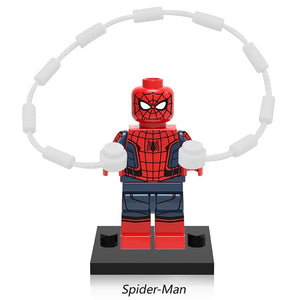 LEGO Spiderman Super Heroes Thor Iron Man Loki Deadpool Venom Spider Gwen man batman Avengers