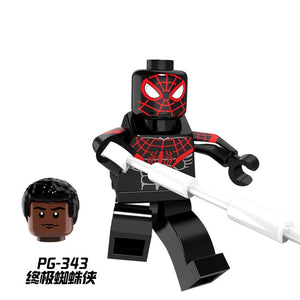 LEGO Spiderman Super Heroes Thor Iron Man Loki Deadpool Venom Spider Gwen man batman Avengers