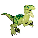 LEGO Jurassic Dinosaurs World Park Dinosaur Raptor protection zone Building Blocks Set Kids Toys