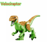 LEGO Jurassic Dinosaurs World Park Dinosaur Raptor protection zone Building Blocks Set Kids Toys