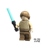 LEGO star wars Rey The Last Jedi StarWars Darth vader Luke Stormtrooper Yoda