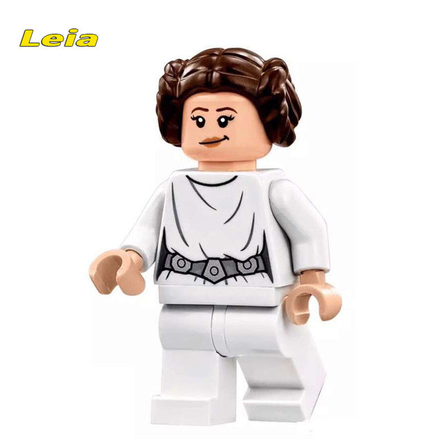 LEGO star wars Rey The Last Jedi StarWars Darth vader Luke Stormtrooper Yoda