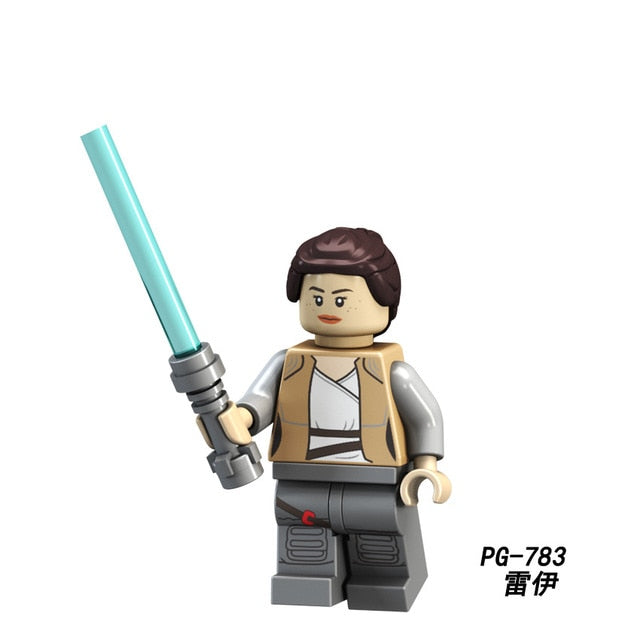 LEGO star wars Rey The Last Jedi StarWars Darth vader Luke Stormtrooper Yoda