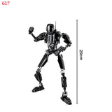 28 Style Star War The Last Jedi Buildable Action Figure Rey Kylo Ren Luke Skywalker Building Block Toy