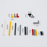 LEGO 548PCS Blocks Technic Parts Liftarm Beam Cross Axle Connector Panel MOC Accessory Toys Car  Bulk Parts Building bricks