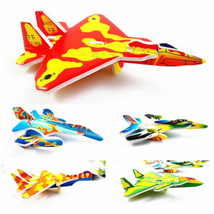 3D aircraft Fighter Blocks DIY Building Single Bricks Parts Accessory Construct Magnet Model Educational Toys