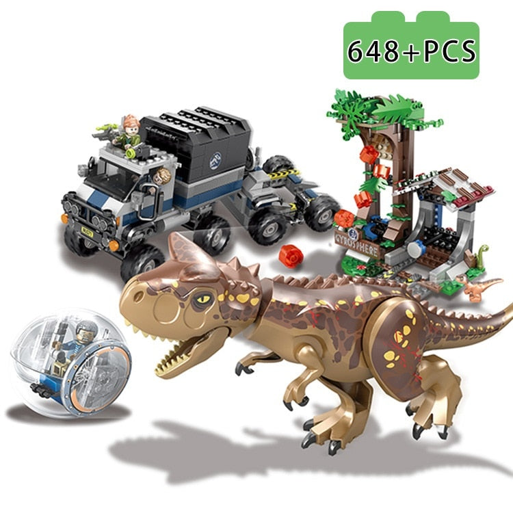 LEGO Jurassic World Park Carnotaurus Gyrosphere Escape