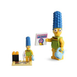 LEGO 6pcs Simpsons Family Homer Marge Bart Lisa Maggie Cartoon Movie DIY