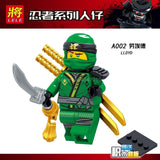 LEGO Ninjago Figures Blocks Garmaoon Nya Jay Zane Kai Cole Harumi Samurai X Action Figures Ninjago