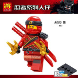 LEGO Ninjago Figures Blocks Garmaoon Nya Jay Zane Kai Cole Harumi Samurai X Action Figures Ninjago