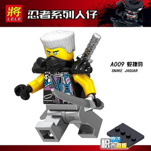 LEGO Ninjago Figures Blocks Garmaoon Nya Jay Zane Kai Cole Harumi Samurai X Action Figures Ninjago