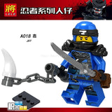 LEGO Ninjago Figures Blocks Garmaoon Nya Jay Zane Kai Cole Harumi Samurai X Action Figures Ninjago